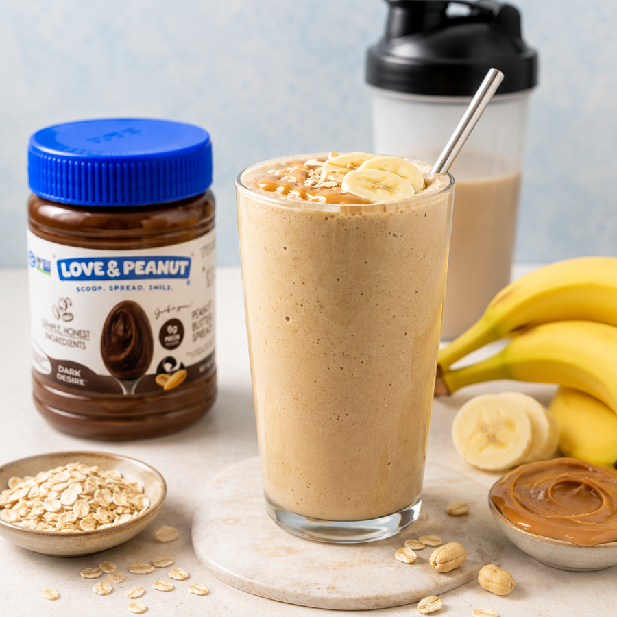 Peanut Butter Banana Mass Gainer Shake