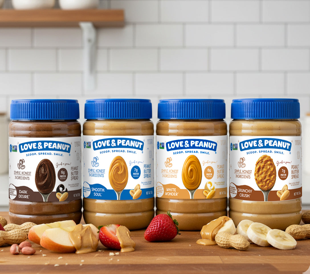 The Love & Peanut Experience, 100% Organic – 500g (Pack of 4)