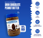 Love & Peanut Dark Desire – Organic Dark Chocolate Peanut Butter with Real Cocoa Butter & No Palm Oil - 550g