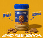 Love & Peanut Golden Crunch – Lotus Flavoured Peanut Butter with Real Lotus Biscuit & Lotus Spread No Artificial Flavors - 450g