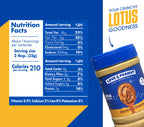 Love & Peanut Golden Crunch – Lotus Flavoured Peanut Butter with Real Lotus Biscuit & Lotus Spread No Artificial Flavors - 450g
