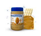 Love & Peanut White Wonder – Organic White Chocolate Peanut Butter Made with Real Cocoa Butter - 550g