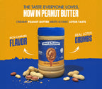 Love & Peanut Golden Crunch – Lotus Flavoured Peanut Butter with Real Lotus Biscuit & Lotus Spread No Artificial Flavors - 450g