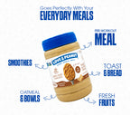 Love & Peanut Crunchy Crush – Organic Crunchy Peanut Butter with Natural Sweetness, No Additives - 550g
