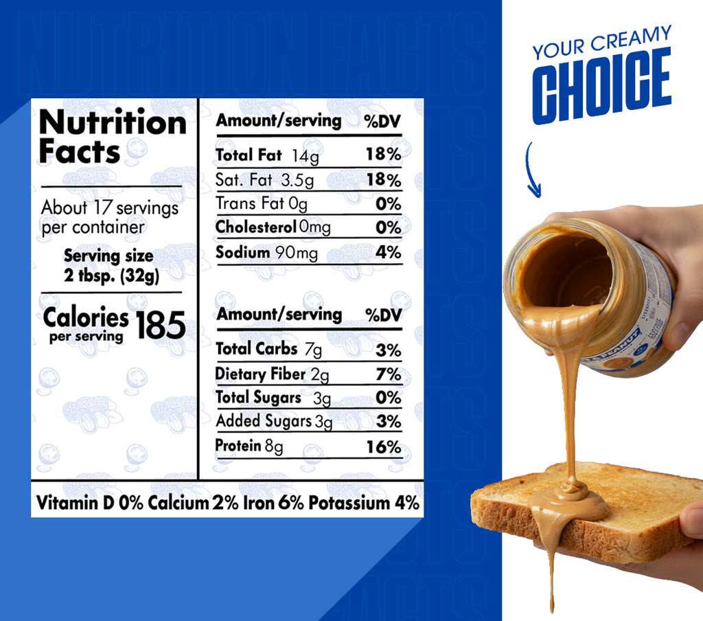 Love & Peanut Smooth Soul – 100% Organic Creamy Peanut Butter with Coconut Oil, No Palm Oil - 550g