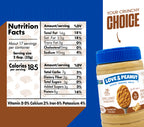 Love & Peanut Crunchy Crush – Organic Crunchy Peanut Butter with Natural Sweetness, No Additives - 550g